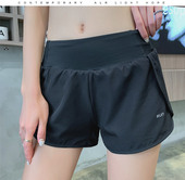 防走光高腰舞蹈瑜伽裤 速干跑步健身裤 女宽松夏季 网红运动短裤
