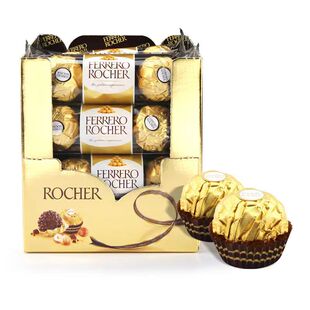 中文版费列罗巧克力T3颗情人节礼物结婚喜糖费雷罗3粒装年货