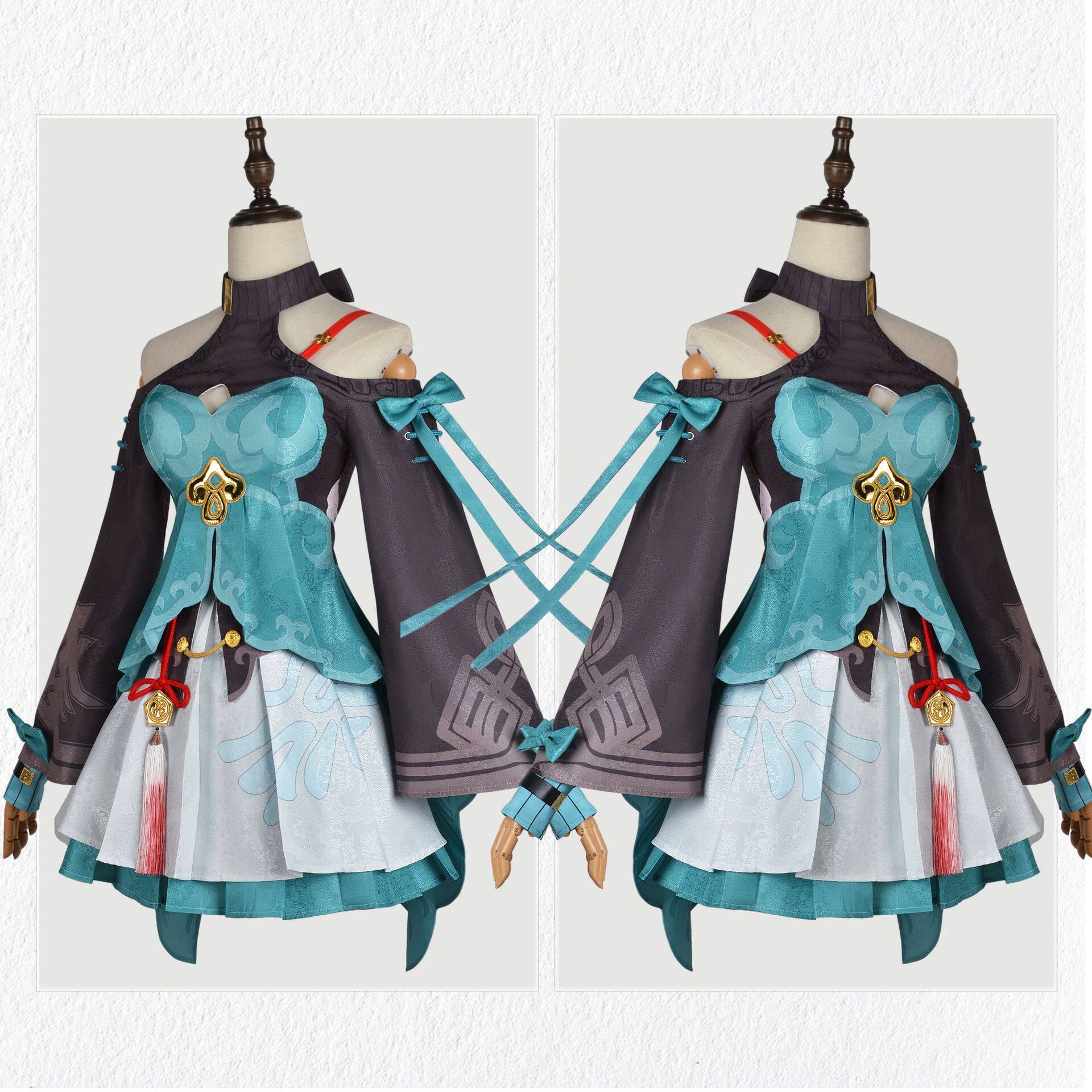 新款 崩坏星穹铁道青雀服动漫游戏女装套装素裳play服