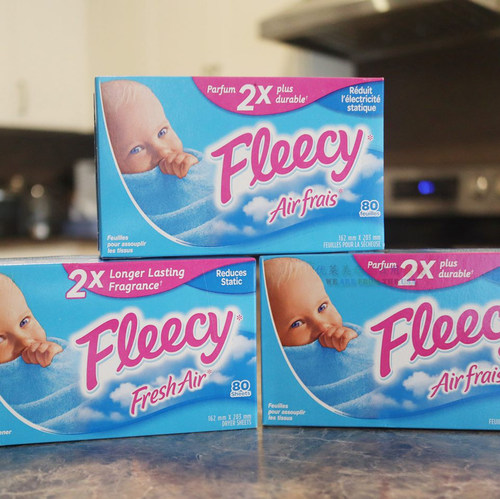 Fleecy烘干机柔顺纸持久留香除皱