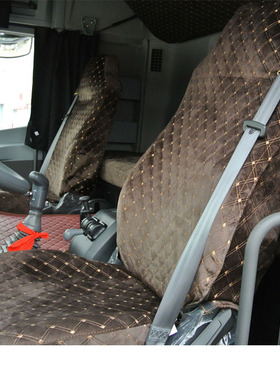 大卡货车座套适用解放j6p jh6欧曼est gtl德龙x3000座卧铺四件套