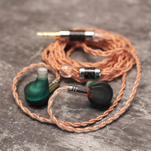 0.78方芯铜混编镀银线锦瑟香也TFZ S2 live1 DB3 vs3/7耳机升级线