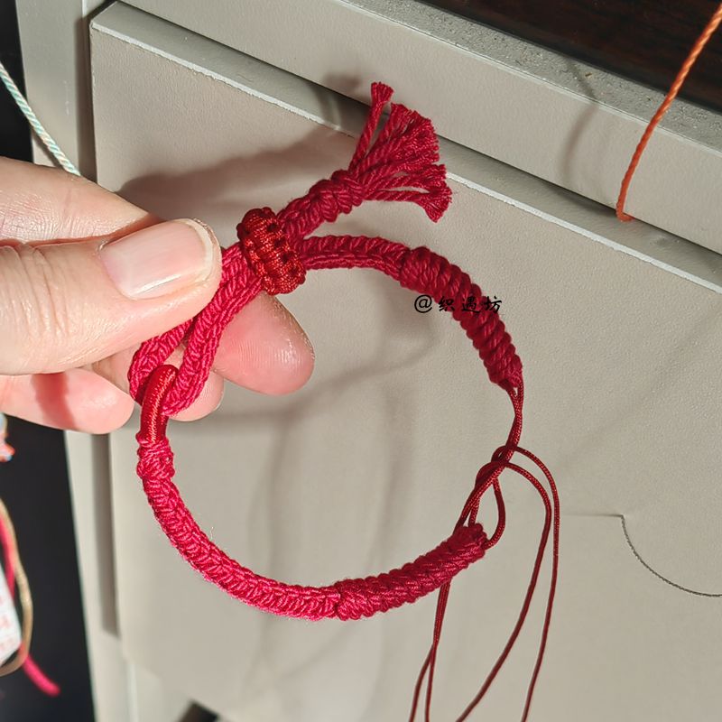 手工半成品编绳DIY织手绳穿蜜蜡