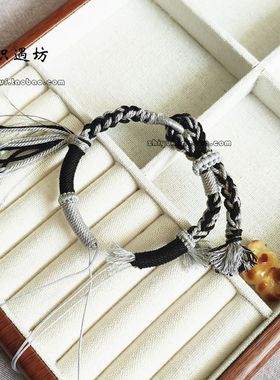 手作半成品编绳手绳蜜蜡小熊