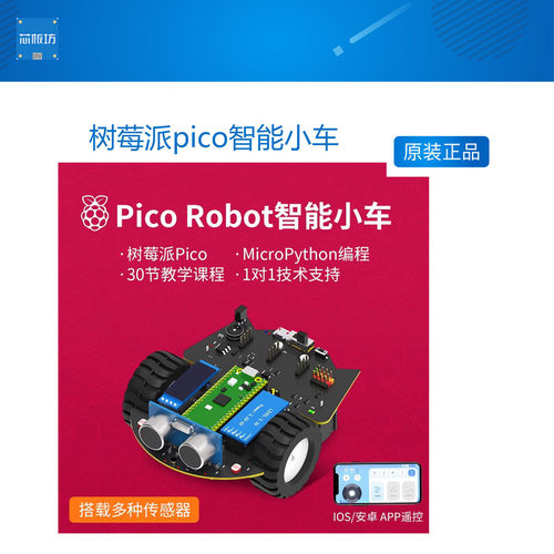 树莓派pico智能小车开