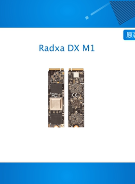 瑞莎 Radxa DX M1 25 TOPS AI 算力模组, 加速卡, 标准 M.2 M Key