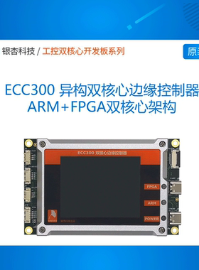 ECC300 ARM FPGA双核心板开发板 STM32H743 EP4CE115 银杏科技