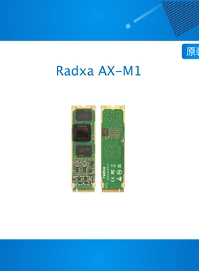 瑞莎 Radxa AX-M1 24 TOPS AI 算力模组 / 加速卡，AX8850 主控