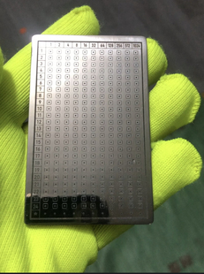 助记词板钛合金24位双面名片大小