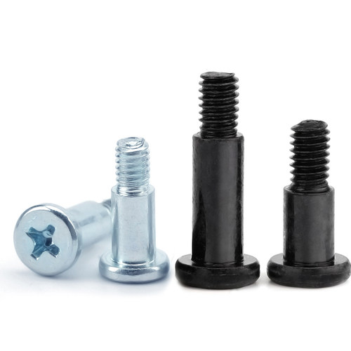 十字平头镀锌塞打螺钉轴肩凸肩等高限位台阶螺丝螺栓M2M2.5M3M5