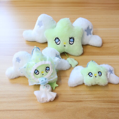 正品nct wish划愿夏日展会 雨衣wichu popchu娃娃 天使翅膀 挂饰