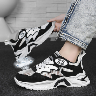 男士2026新款春季透气薄款男鞋45运动休闲46码47夏天男生鞋子男款