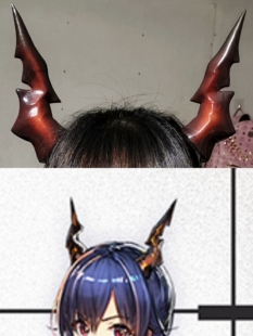 原力 明日方舟 陈sir cos 旗袍 陈sir 岁红霞 cos道具尾巴角