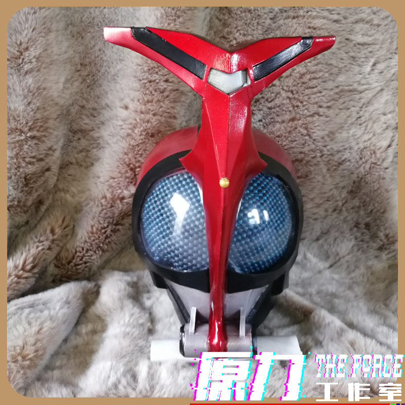 原力  假面骑士甲斗kabuto特摄皮套头盔可穿戴cosplay道具盔甲
