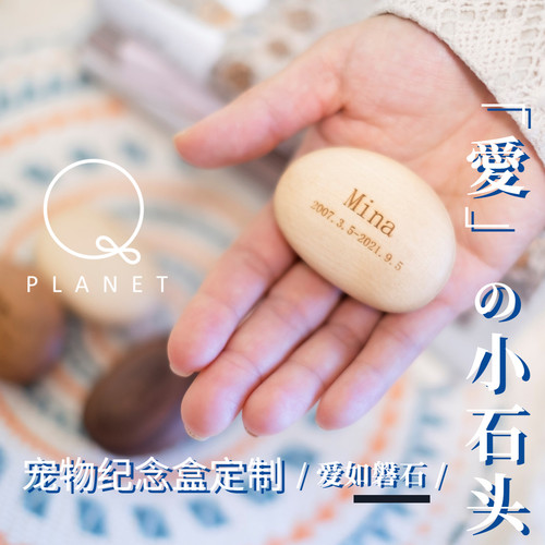 宠物纪念盒宠物毛发纪念手工实木