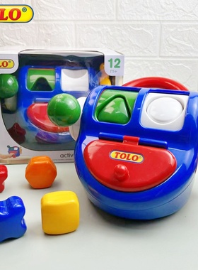 Tolo宝宝形状配对分类玩具老虎机颜色认知奇妙盒几何蒙早教 1-3岁