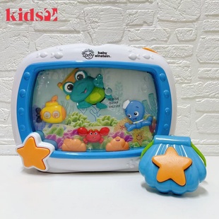 美国Kids2 einstein海洋声光安抚瞌睡鱼缸宝宝哄睡婴儿玩具 baby