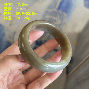 Z56以下手寸可戴糖青白玉籽料贵妃手镯 无原皮 朕®开仓新疆和田玉