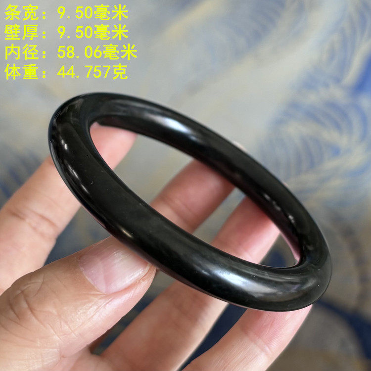 脂份不错的58.06青玉籽料手镯