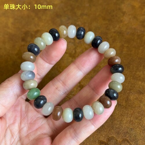 10毫米多宝籽料算盘珠手串