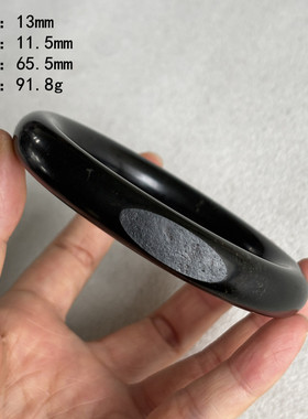 密度超大的259青玉籽料美人镯