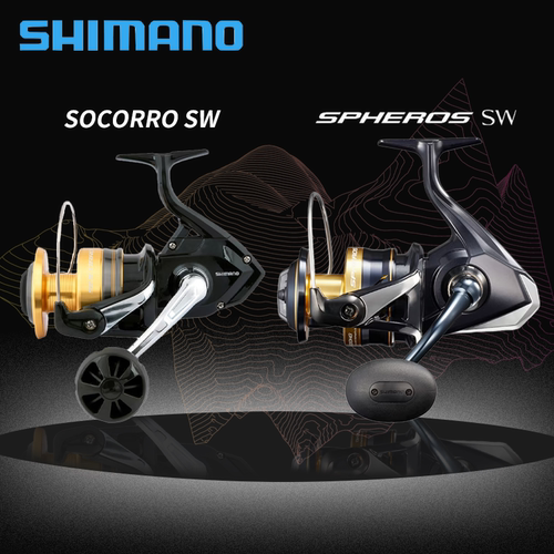 SHIMANO禧玛诺SOCORRO SW/SPHEROS SW纺车轮海钓远投大物铁板渔轮