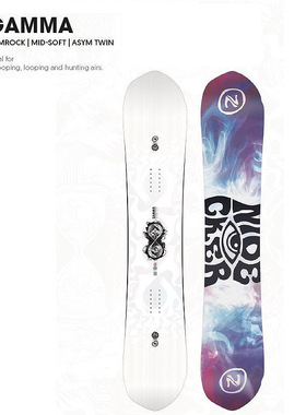 雪视界 瑞士NIDECKER本能滑雪板GAMMA 双对称边刃全地域单板