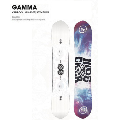 雪视界 瑞士NIDECKER本能滑雪板GAMMA 双对称边刃全地域单板