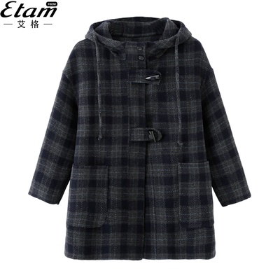 艾格2025秋冬新款双面羊毛大衣