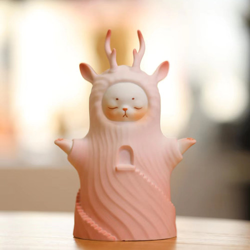 【候鸟陶】角天兔NIKO朝圣潮玩兔子陶瓷摆件生日结婚情人节礼物 - 封面