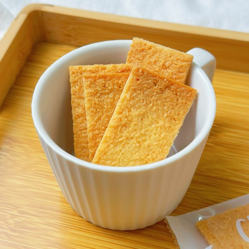 林饼记海盐黄油椰蓉酥椰子饼脆片休闲零食下午茶办公室糕点独立
