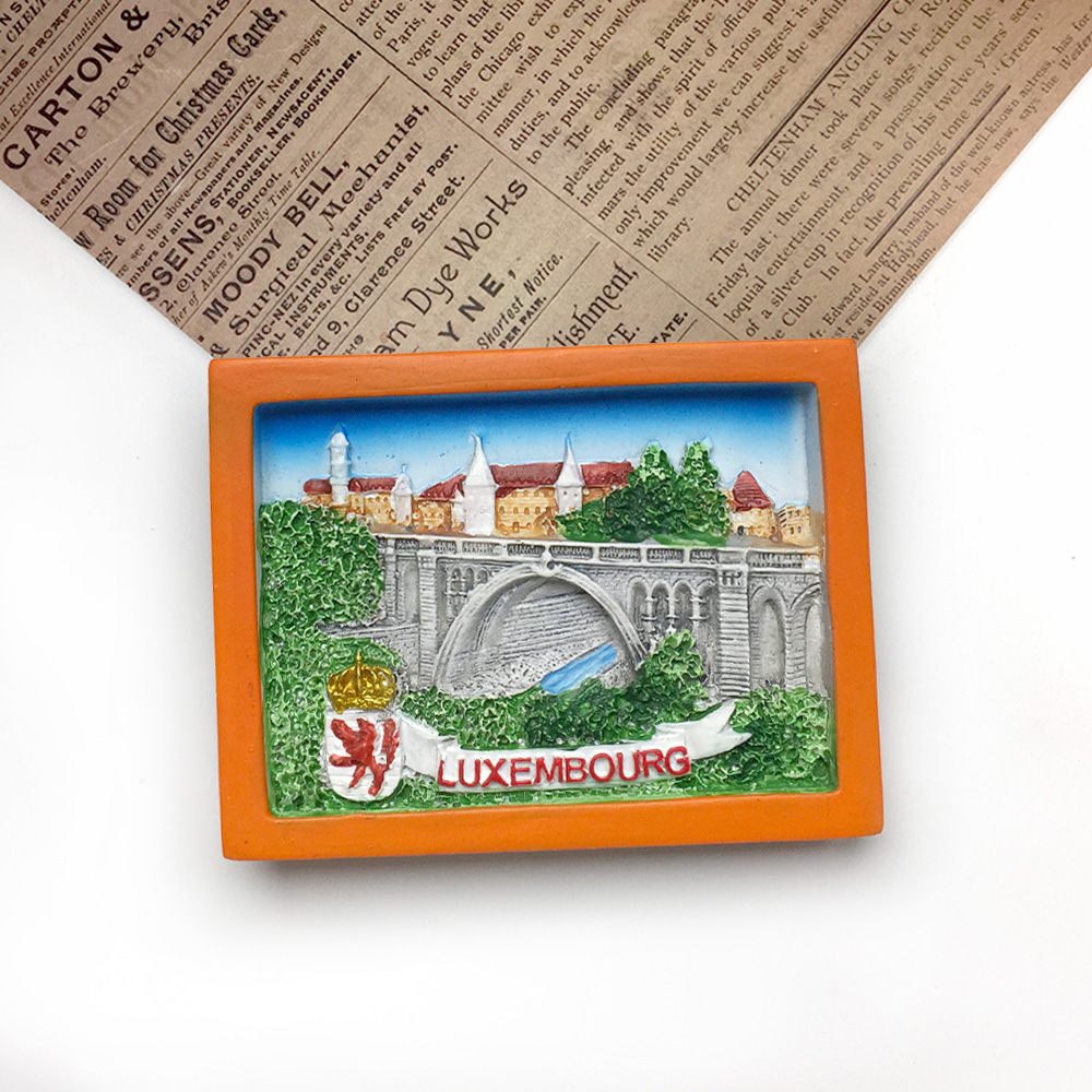 浮雕手工彩绘磁铁磁力无痕工艺品