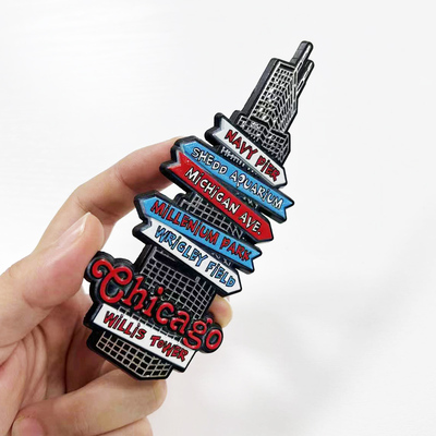 旅游立体地标装饰创意磁性工艺品