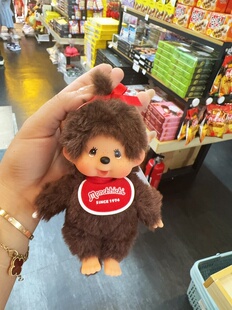 现货monchhichi日本正品蒙奇奇ss挂件男孩女孩大头男女挂件公仔