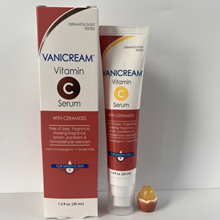 海淘现货美版Vanicream薇霓肌本vc精华乳液35ml无香料敏感肌温和