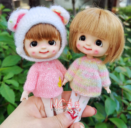 OB11毛衣ob11连衣裙毛衣裙