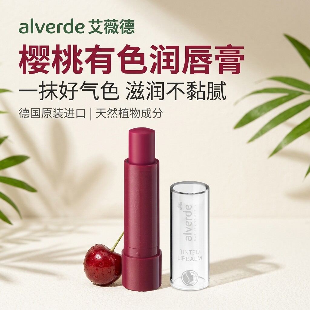 德国Alverde艾薇德唇膏天然有机