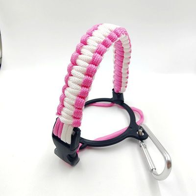 新款亚马逊hydroflask杯绳伞绳编织保温杯拎绳水壶手提大口水壶袋