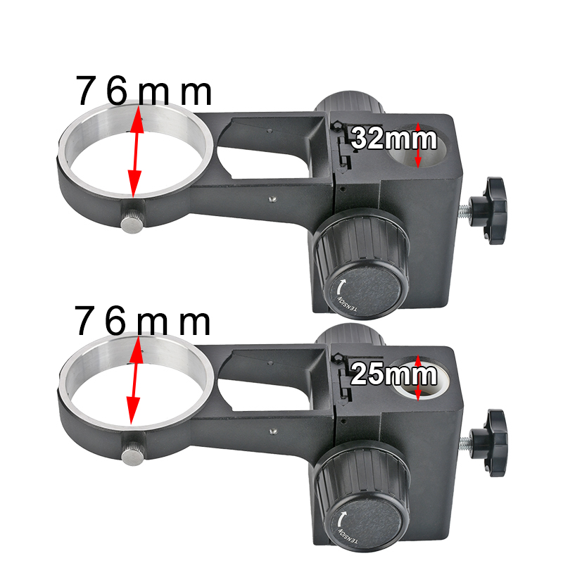 镜头孔径76mm立体显微镜调焦支架