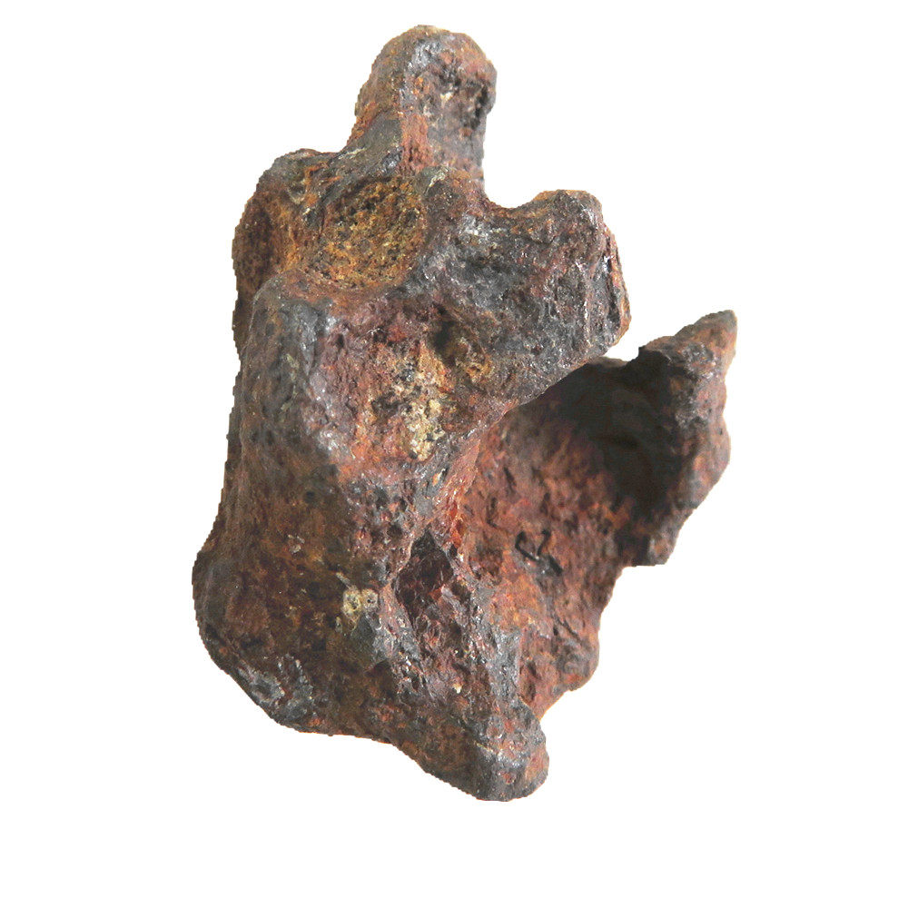 肯尼亚Sericho橄榄石铁陨石地表风凌个体造型天然原石 陨石集芳