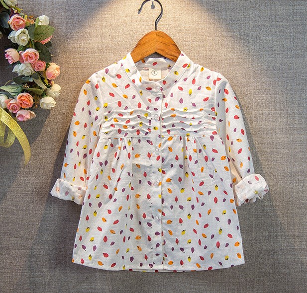 Chemise fille à manche longue - Ref 2084763 Image 1