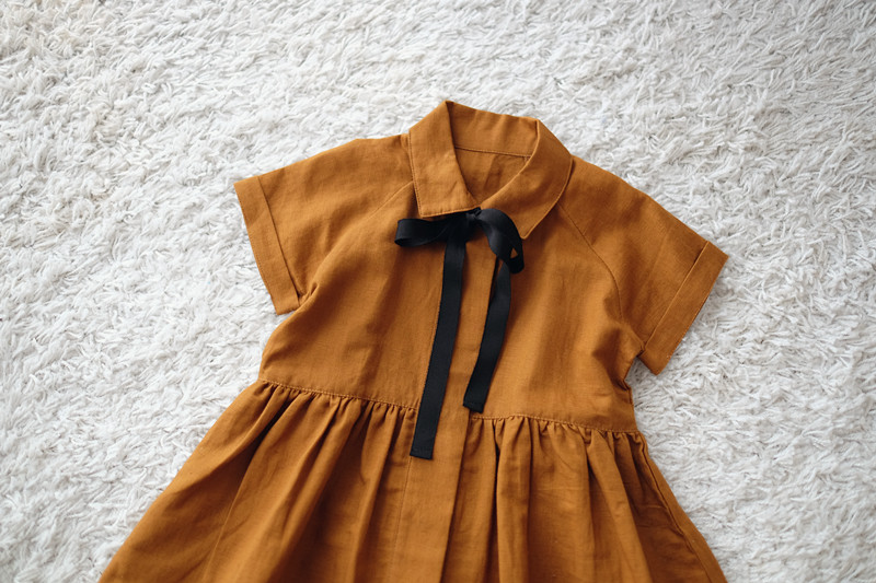 Robe enfant ETONZOE en lin - Ref 2043001 Image 4