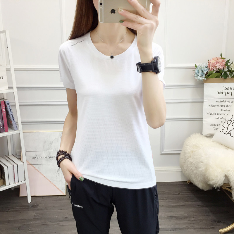 夏季男女速干衣圆领宽松显瘦运动短袖T恤薄款透气登山跑步快干衣|ruв категории открытый/альпинизм/в поход/Поездки товаров, открытый одежды, скорость сухой белье, скорость сухого футболку - от Buy2taobao.com для оказания профессиональной услуги покупки агента Taobao