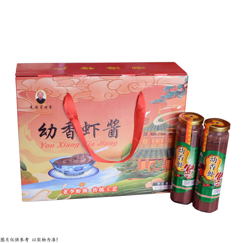 黄骅特产王曼老李幼香虾酱 炒鸡蛋 蒸鸡蛋 炒豆腐 310克