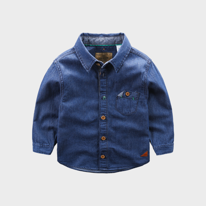 Chemise garcon TUTUBOY à manche longue - Ref 2074089 Image 1
