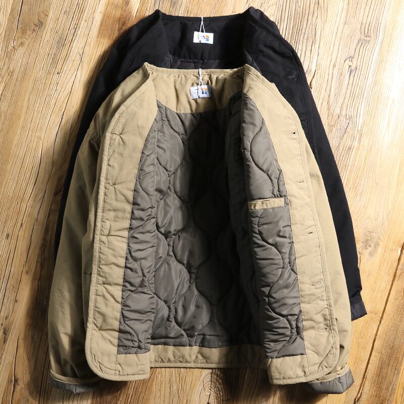 保暖轻便干活穿的耐磨工衣棉服