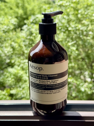【国专正品】伊索天竺葵芳香身体洁肤露500ml 28.5 员工福利品