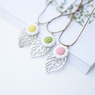 2026时尚 小清新项链陶瓷项链景德镇陶瓷饰品闺蜜情侣礼物地摊货源
