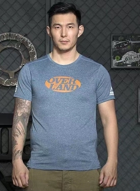 OVERLAND越野江湖06款圆领短袖速干吸汗透气百搭