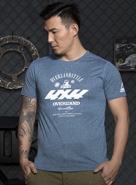 OVERLAND越野江湖04款圆领短袖速干吸汗透气百搭